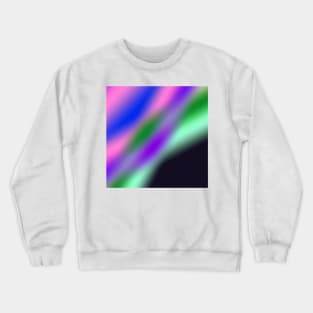 purple green white abstract texture art Crewneck Sweatshirt